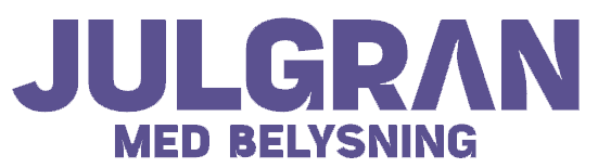 Julgran med Belysning