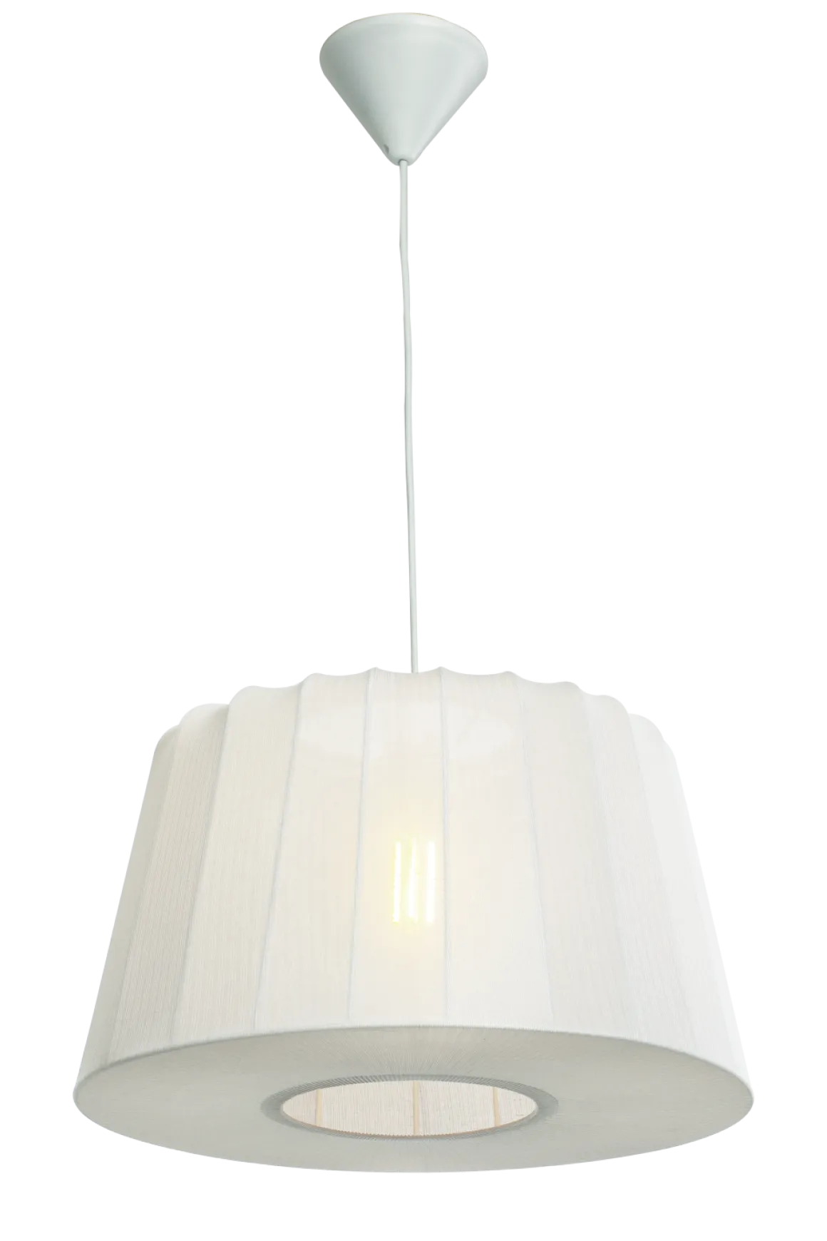 ABRIL Takpendel 45cm Vit