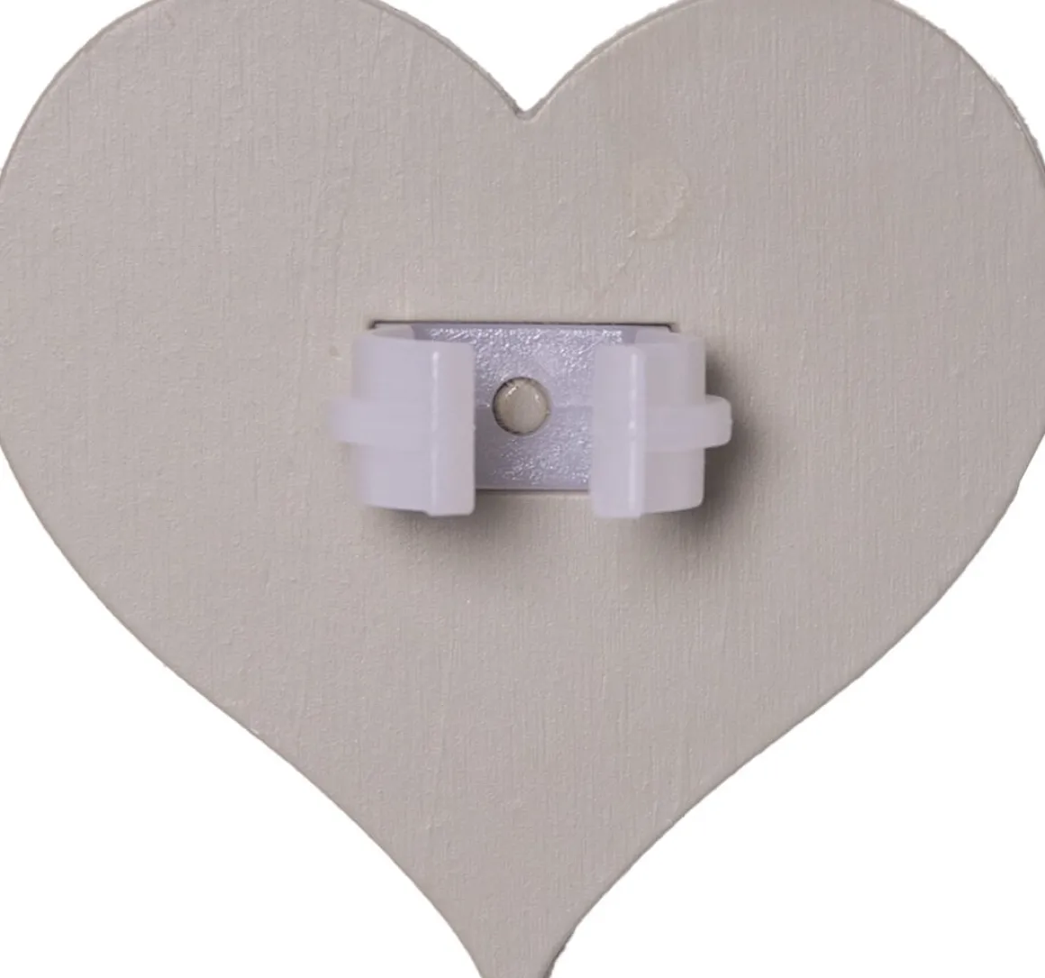 ACCESSORIZE Ljusmanschett 2-pack Hjärta Beige