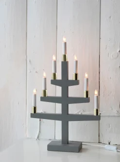 ACCESSORIZE Ljusmanschett 7-pack Mässinghylsa