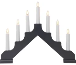 ADA Träljusstake 37,5cm Grå