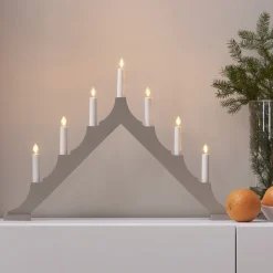 ALMA Ljusstake 40CM Beige