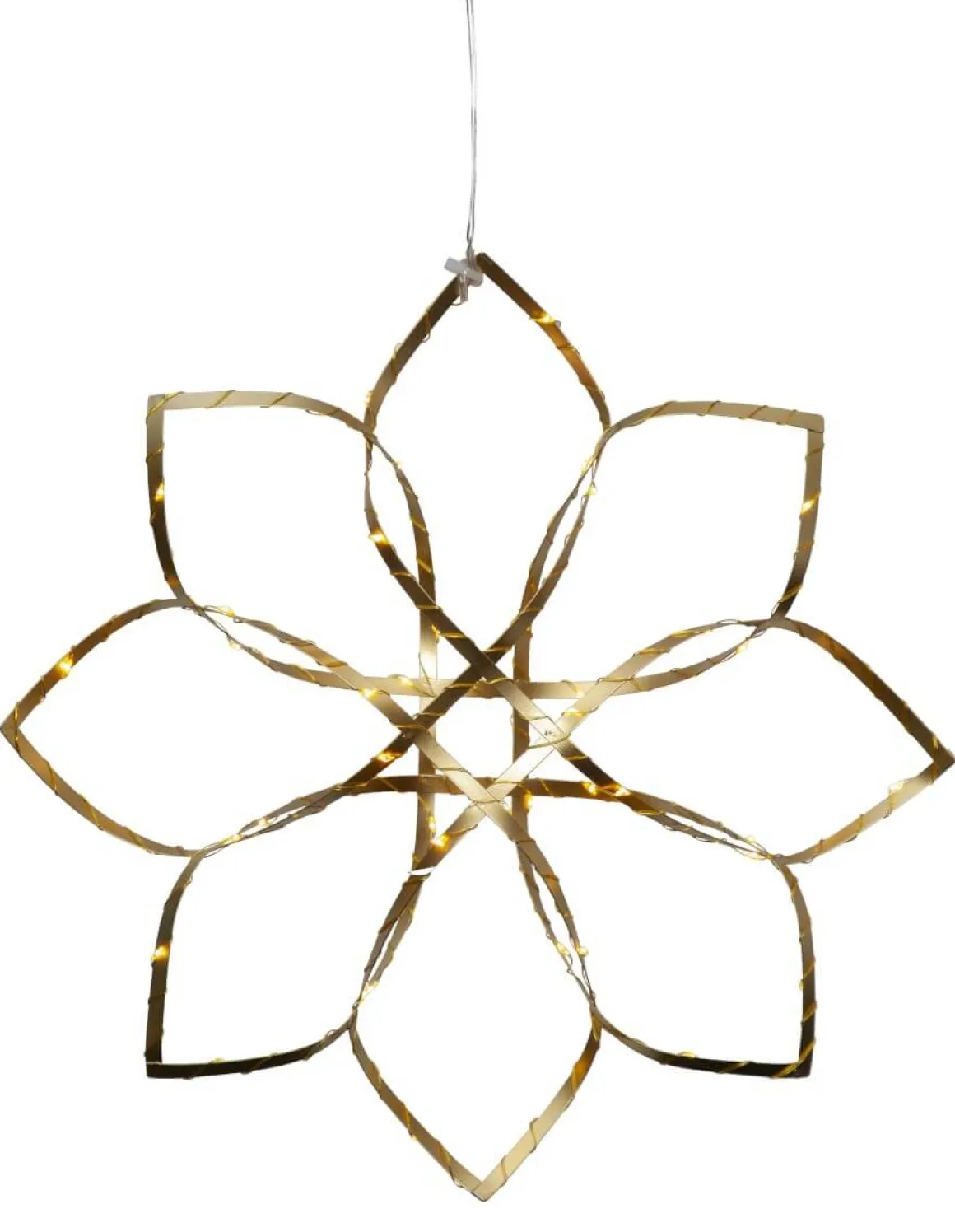 AMAZE Hängande dekoration 40cm 48LED Guld