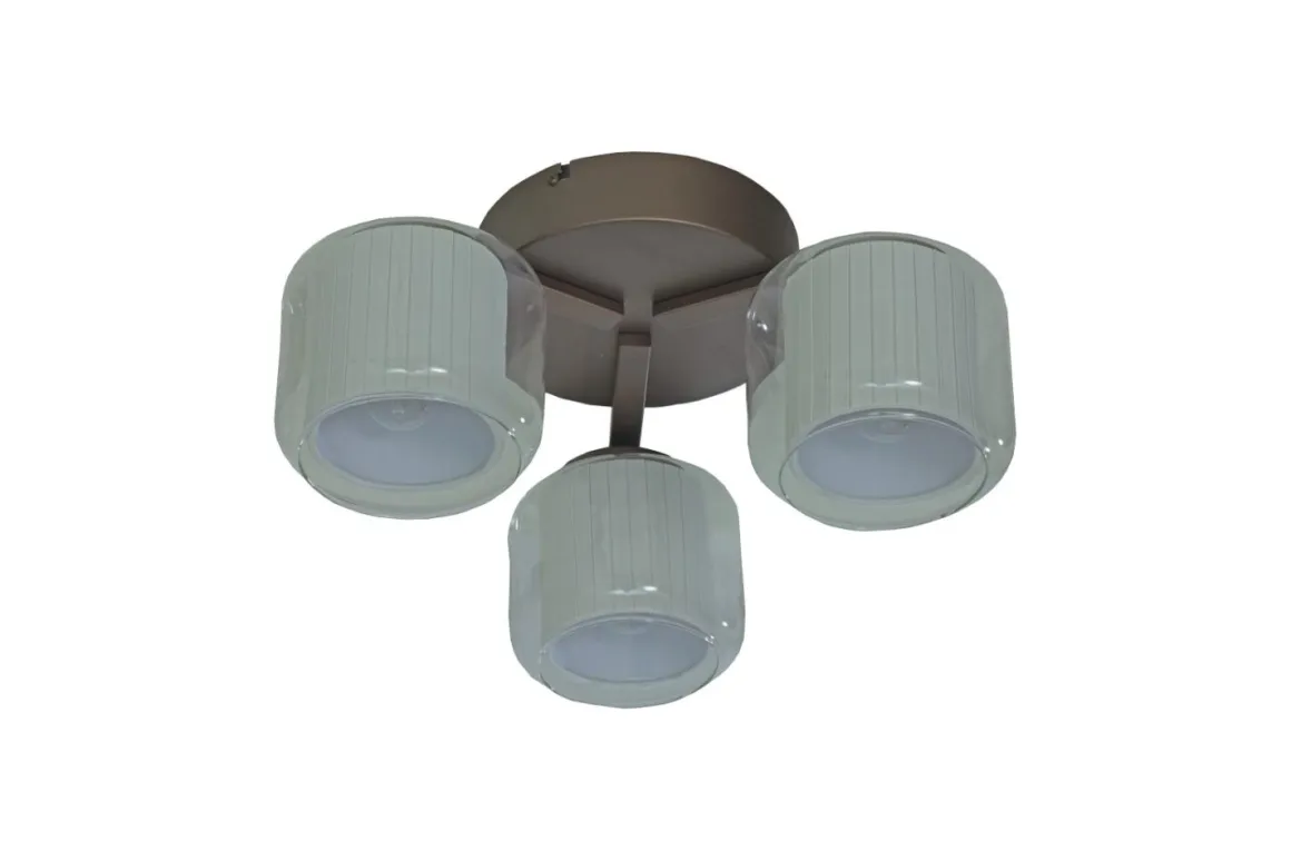AMSTERDAM Plafond 46cm Brun/Vit