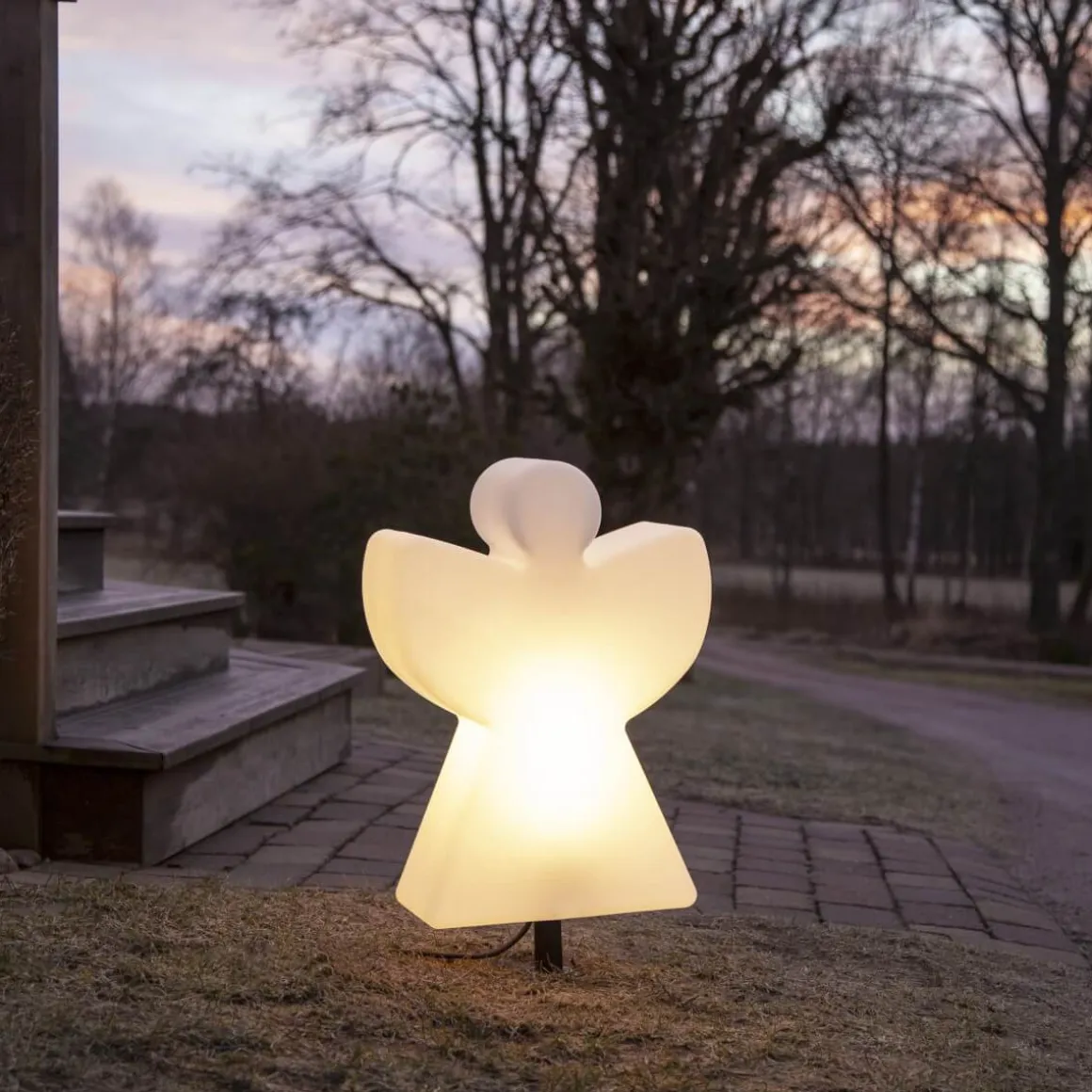 ANGEL Utomhusdekoration 55cm Vit IP65