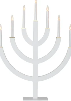 ANNO Ljusstake 7L 71cm Vit