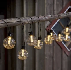 ARCHY Ljusslinga 3,6m 10LED Svart/Rökfärgad