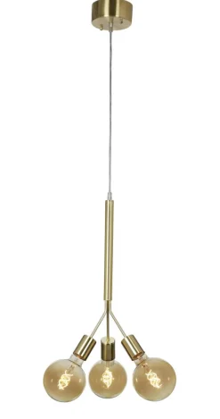 ARCOLI Takpendel 3a 21cm Borstad mässing