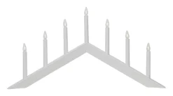 ARROW Ljusstake 36cm Vit