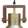 ASHBY SINGLE Tak/Fönsterlampa 19cm Pale Gold