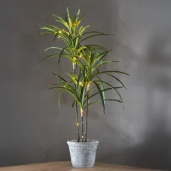 BALI Dekorationsträd 90x55cm 50LED Batteri
