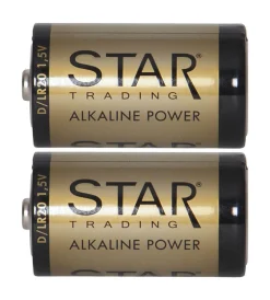 BATTERI D 1,5V Power Alkaline 2-Pack