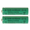 BATTERI 2-Pack Laddbart AA 1,2V 600mAh Ni-MH