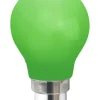 B22 Dekoration Party Klot 0.9W 6lm Grön LED-Lampa