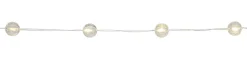 BERRY Ljusslinga Batteri 5m 50LED Varmvit/Transparent