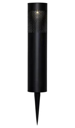 BLACE Solcells-pollare 39cm Svart IP44