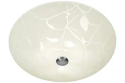 BLADVERK Plafond 50cm Vit/Stål