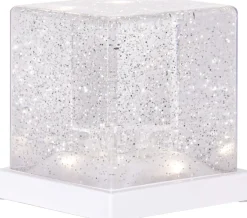 Bordsdekoration Frost Kub 11cm