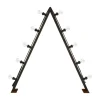 BRIGHT Ljusstake Utomhus 10L 120cm Corténstål/Klar