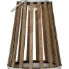 CATANIA Solcellslykta 28cm Beige