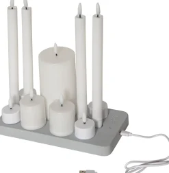 CHARGE MIX LED-Ljus 11-pack 27cm Vit