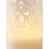 CLARY LED-Blockljus 15cm Vit