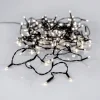 CRISPY ICE WHITE Ljusslinga 12,6m 180LED Vitt/Svart IP44