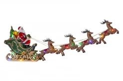 DEERVILLE Panorama Tomtesläde 15LED 48cm Flerfärgad