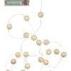 DEW DROP Ljusslinga 140cm Transparent