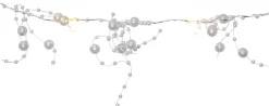 DEW DROP Ljusslinga 190cm Vit