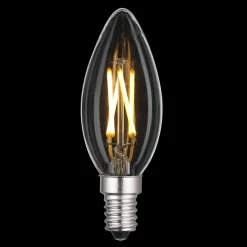 E14 CLASSIC Kronljus Klar 4W 2700K 400lm LED-Lampa