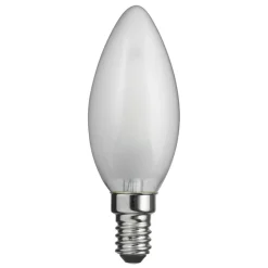 E14 CLASSIC Kronljus Matt 4W 2700K 400lm LED-Lampa