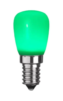 E14 Dekoration Party Päron 0.9W 10lm Grön LED-Lampa