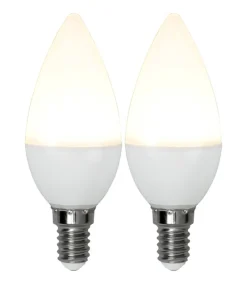 E14 2-Pack Kronljus Opal Basic 3W 3000K 250lm LED-Lampa