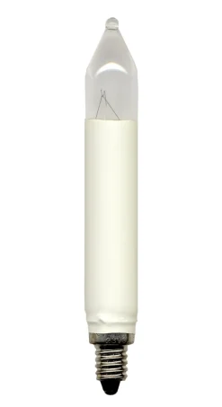 E10 Reservlampa 2-pack 34V 10cm Klar/Vit