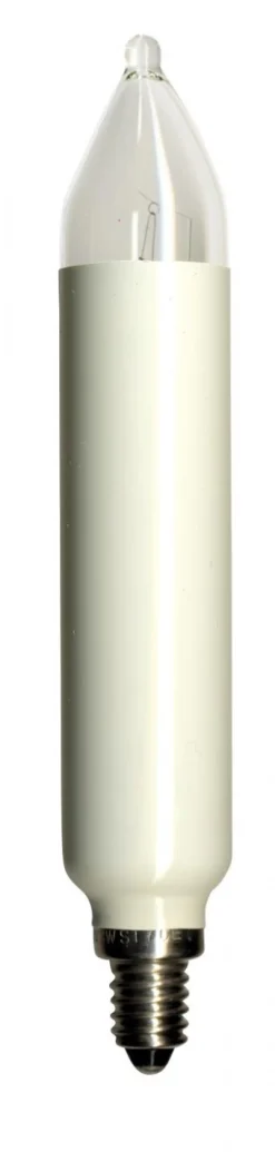 E10 Reservlampa 2-pack 34V 12cm Klar/Vit