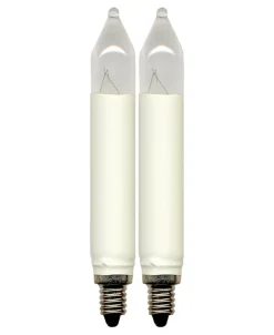 E10 Reservlampa Skaftlampa 2-Pack 23V Klar