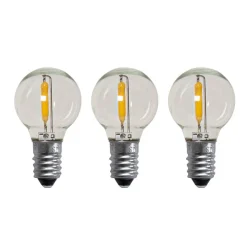 E10 SPARE BULB Reservlampa 23-55V 3-pack 3,5cm Klar