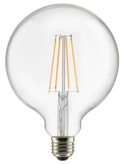 E27 UNI-LEDISON Glob125 Klar 2200K 7,5W 700lm Dimbar