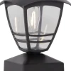 FELIX Solcellsdekoration 19cm Svart