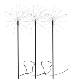 FIREWORK 3-Pack Utedekoration 65cm 180LED Flerfärgad IP44