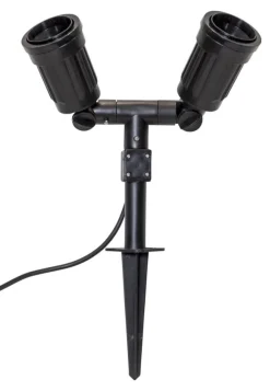 FIXTURE Spotlight Utomhus 27cm Svart IP44
