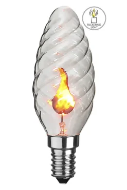 FLICKERING FLAME Vriden Kronljus 10cm