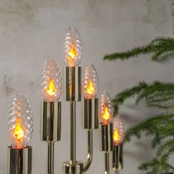 FLICKERING FLAME Vriden Kronljus 10cm