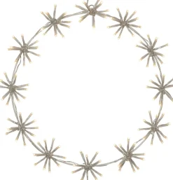FLOWER RING Siluett 50cm 120LED Vit