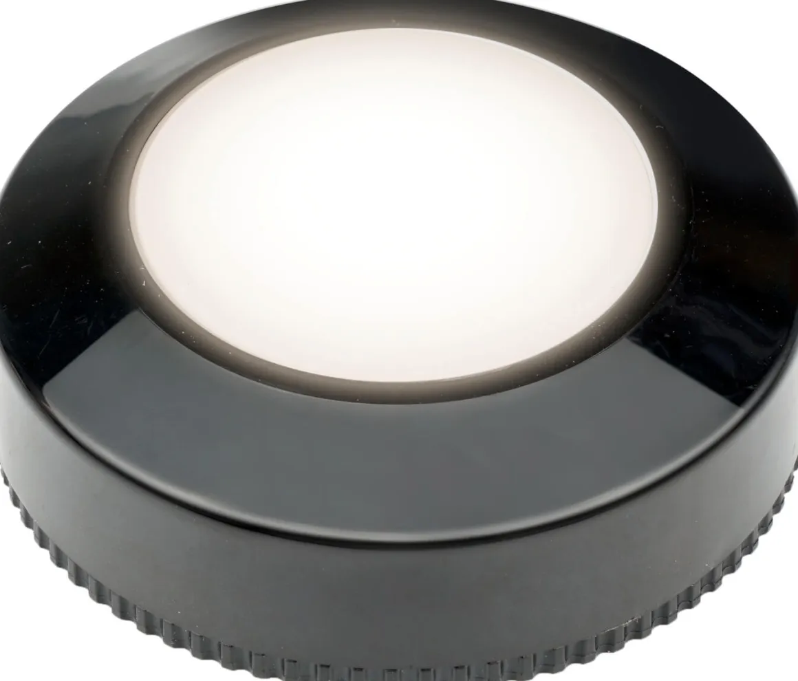 FUNCTIONAL LED-Puck 3-Pack Batteri 6,9cm Svart