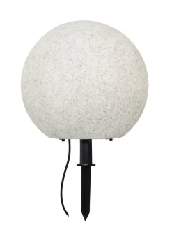GARDENLIGHT Utedekoration Boll 38cm Grå IP65