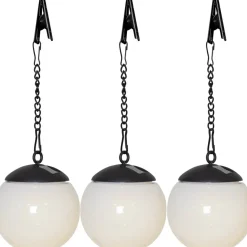GLOBUS Solcellsdekoration 23cm Vit