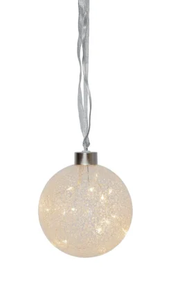 GLOW SNOW Glaskula 15L 10cm Frostad Batteri