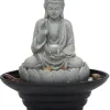 INOMHUSFONTÄN PT Buddha 24,5cm LED